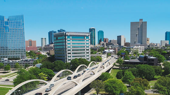 The skyline of Fort Worth, Texas, where the Medicare Store by Agency4RED is located.